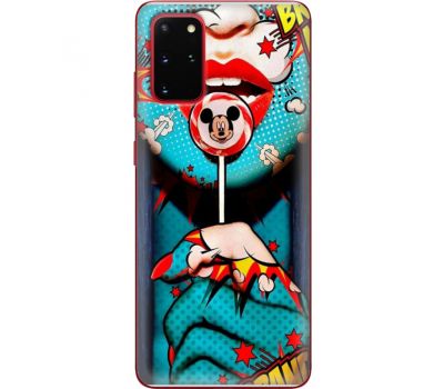 Силіконовий чохол BoxFace Samsung G985 Galaxy S20 Plus Girl Pop Art (38874-up2444)