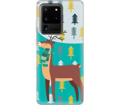 Силіконовий чохол BoxFace Samsung G988 Galaxy S20 Ultra Foresty Deer (38878-up2247)