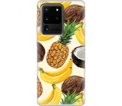 Силіконовий чохол BoxFace Samsung G988 Galaxy S20 Ultra Tropical Fruits (38878-up2417)