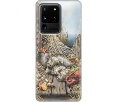 Силіконовий чохол BoxFace Samsung G988 Galaxy S20 Ultra Удачная рыбалка (38878-up2418)