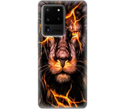 Силіконовий чохол BoxFace Samsung G988 Galaxy S20 Ultra Fire Lion (38878-up2437)