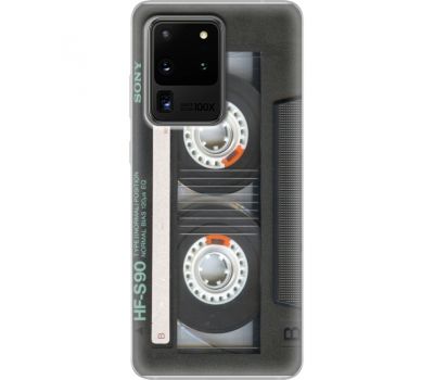 Силіконовий чохол BoxFace Samsung G988 Galaxy S20 Ultra Старая касета (38878-up2445)