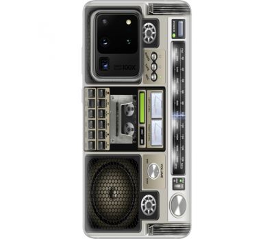 Силіконовий чохол BoxFace Samsung G988 Galaxy S20 Ultra Old Boombox (38878-up2446)