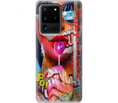 Силіконовий чохол BoxFace Samsung G988 Galaxy S20 Ultra Colorful Girl (38878-up2443)