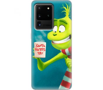 Силіконовий чохол BoxFace Samsung G988 Galaxy S20 Ultra Santa Hates You (38878-up2449)*