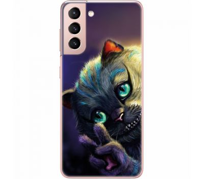 Силіконовий чохол BoxFace Samsung G991 Galaxy S21 Cheshire Cat (41709-up2404)