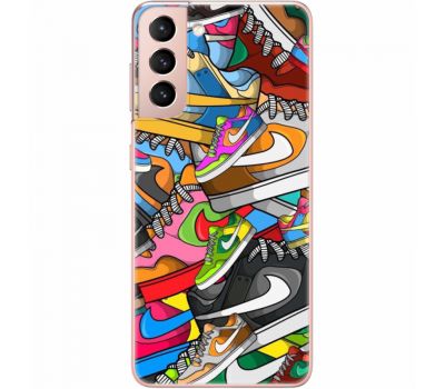 Силіконовий чохол BoxFace Samsung G991 Galaxy S21 Sneakers (41709-up2423)