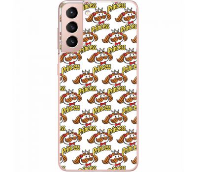 Силіконовий чохол BoxFace Samsung G991 Galaxy S21 Pringles Princess (41709-up2450)