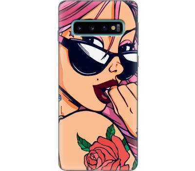 Силіконовий чохол BoxFace Samsung G973 Galaxy S10 Pink Girl (35853-up2388)