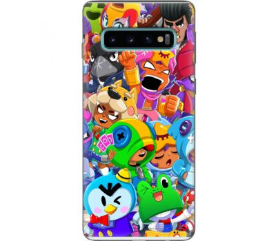 Силіконовий чохол BoxFace Samsung G973 Galaxy S10 friends brawl stars (35853-up2403)