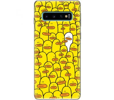 Силіконовий чохол BoxFace Samsung G973 Galaxy S10 Yellow Ducklings (35853-up2428)