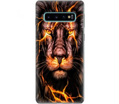 Силіконовий чохол BoxFace Samsung G973 Galaxy S10 Fire Lion (35853-up2437)