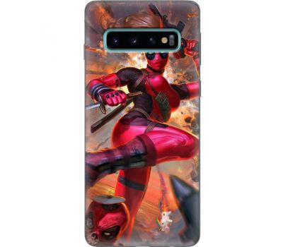 Силіконовий чохол BoxFace Samsung G973 Galaxy S10 Woman Deadpool (35853-up2453)