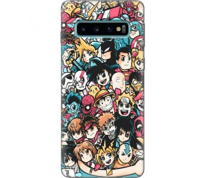 Силіконовий чохол BoxFace Samsung G973 Galaxy S10 Anime Stickers (35853-up2458)