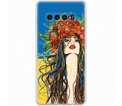 Силіконовий чохол BoxFace Samsung G975 Galaxy S10 Plus Ukraine Girl (35854-up2373)
