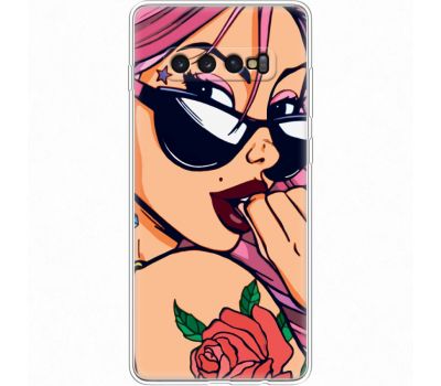 Силіконовий чохол BoxFace Samsung G975 Galaxy S10 Plus Pink Girl (35854-up2388)