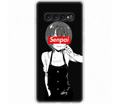 Силіконовий чохол BoxFace Samsung G975 Galaxy S10 Plus Senpai (35854-up2393)