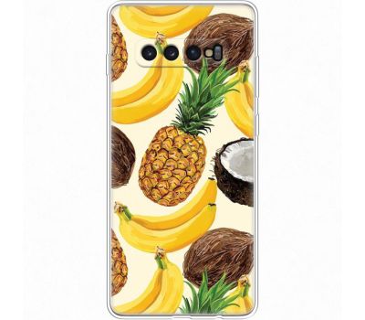 Силіконовий чохол BoxFace Samsung G975 Galaxy S10 Plus Tropical Fruits (35854-up2417)