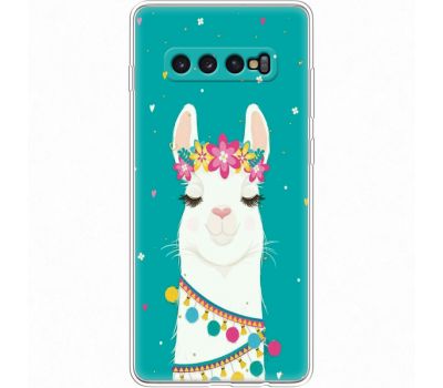 Силіконовий чохол BoxFace Samsung G975 Galaxy S10 Plus Cold Llama (35854-up2435)