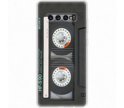 Силіконовий чохол BoxFace Samsung G975 Galaxy S10 Plus Старая касета (35854-up2445)