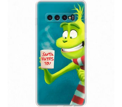 Силіконовий чохол BoxFace Samsung G975 Galaxy S10 Plus Santa Hates You (35854-up2449)