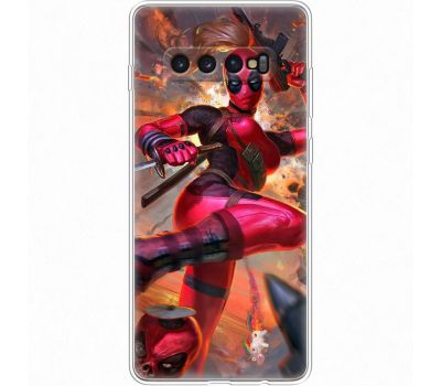 Силіконовий чохол BoxFace Samsung G975 Galaxy S10 Plus Woman Deadpool (35854-up2453)