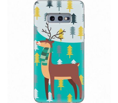 Силіконовий чохол BoxFace Samsung G970 Galaxy S10e Foresty Deer (35855-up2247)