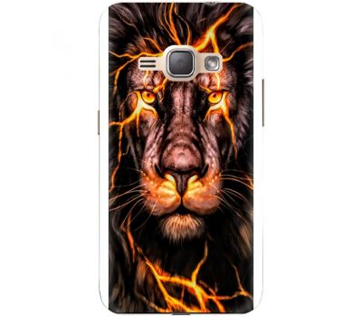 Силіконовий чохол BoxFace Samsung J120H Galaxy J1 2016 Fire Lion (25190-up2437)