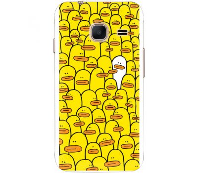 Силіконовий чохол BoxFace Samsung J105 Galaxy J1 Mini Duos Yellow Ducklings (24712-up2428)
