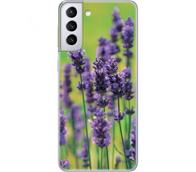 Силіконовий чохол BoxFace Samsung G996 Galaxy S21 Plus Green Lavender (41718-up2245)