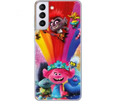 Силіконовий чохол BoxFace Samsung G996 Galaxy S21 Plus Trolls (41718-up2405)