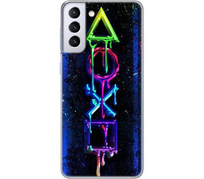 Силіконовий чохол BoxFace Samsung G996 Galaxy S21 Plus Graffiti symbols (41718-up2432)