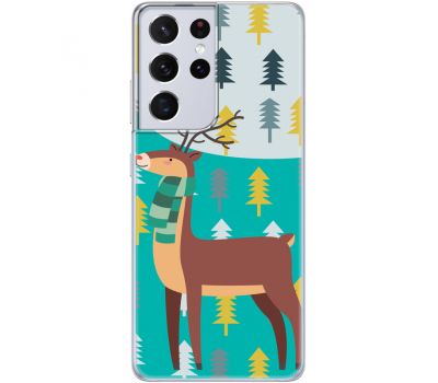 Силіконовий чохол BoxFace Samsung G998 Galaxy S21 Ultra Foresty Deer (41719-up2247)