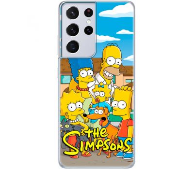 Силіконовий чохол BoxFace Samsung G998 Galaxy S21 Ultra The Simpsons (41719-up2391)