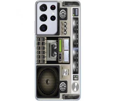 Силіконовий чохол BoxFace Samsung G998 Galaxy S21 Ultra Old Boombox (41719-up2446)