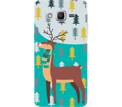 Силіконовий чохол BoxFace Samsung J2 Prime Foresty Deer (27302-up2247)