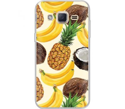 Силіконовий чохол BoxFace Samsung J200H Galaxy J2 Tropical Fruits (24495-up2417)