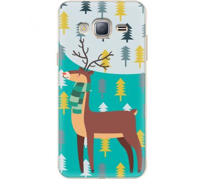 Силіконовий чохол BoxFace Samsung J320 Galaxy J3 Foresty Deer (24962-up2247)