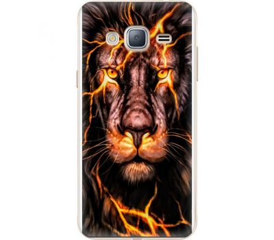 Силіконовий чохол BoxFace Samsung J320 Galaxy J3 Fire Lion (24962-up2437)