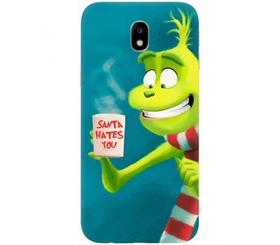 Силіконовий чохол BoxFace Samsung J330 Galaxy J3 2017 Santa Hates You (30577-up2449)