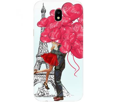 Силіконовий чохол BoxFace Samsung J330 Galaxy J3 2017 Love in Paris (30577-up2460)