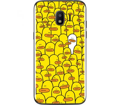 Силіконовий чохол BoxFace Samsung J250 Galaxy J2 (2018) Yellow Ducklings (32874-up2428)