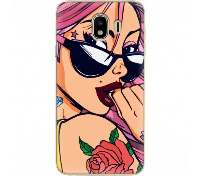 Силіконовий чохол BoxFace Samsung J400 Galaxy J4 2018 Pink Girl (33860-up2388)