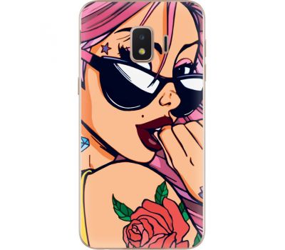Силіконовий чохол BoxFace Samsung J260 Galaxy J2 Core Pink Girl (35249-up2388)