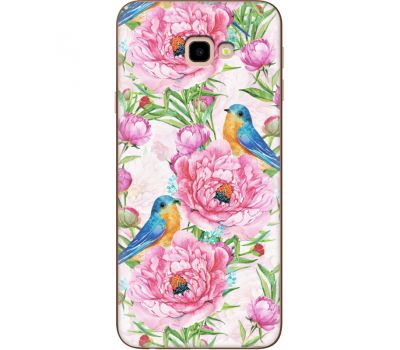 Силіконовий чохол BoxFace Samsung J415 Galaxy J4 Plus 2018 Birds and Flowers (35411-up2376)