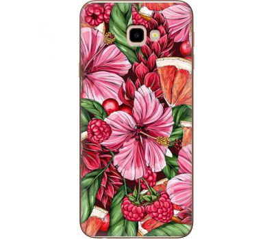 Силіконовий чохол BoxFace Samsung J415 Galaxy J4 Plus 2018 Tropical Flowers (35411-up2416)