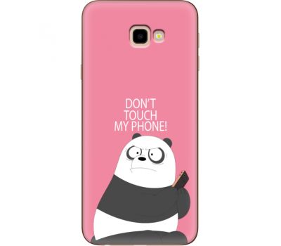 Силіконовий чохол BoxFace Samsung J415 Galaxy J4 Plus 2018 Dont Touch My Phone Panda (35411-up2425)