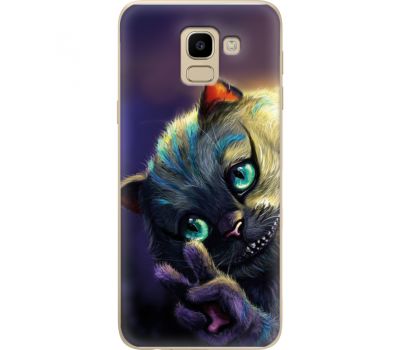 Силіконовий чохол BoxFace Samsung J600 Galaxy J6 2018 Cheshire Cat (33861-up2404)