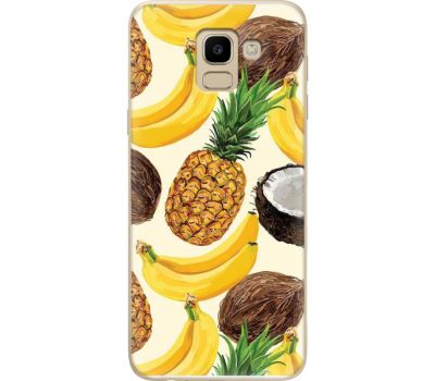 Силіконовий чохол BoxFace Samsung J600 Galaxy J6 2018 Tropical Fruits (33861-up2417)