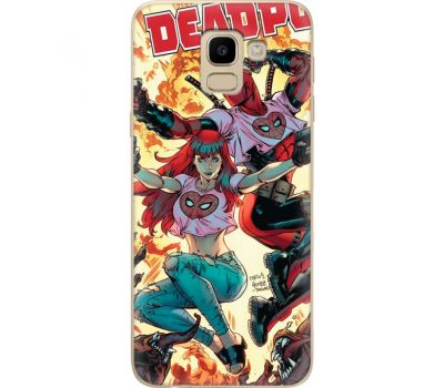 Силіконовий чохол BoxFace Samsung J600 Galaxy J6 2018 Deadpool and Mary Jane (33861-up2454)